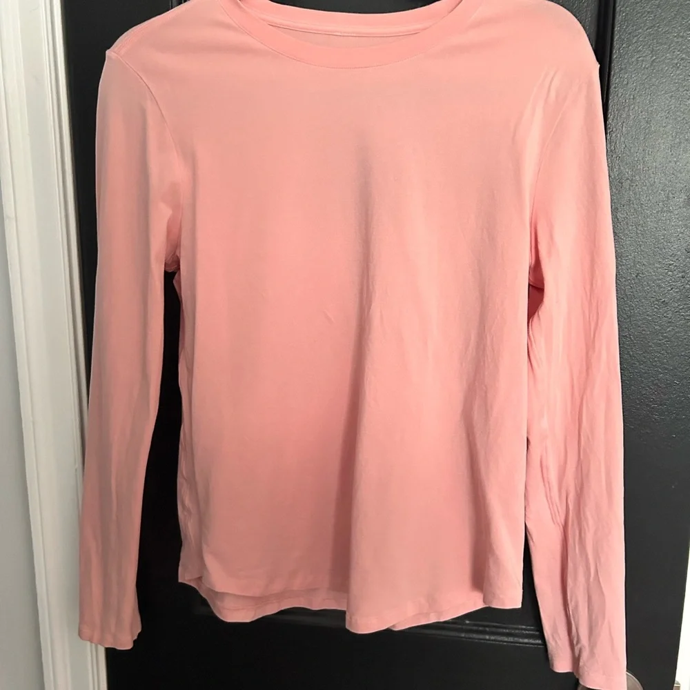 lululemon Love Long Sleeve in Dew Pink - Picture 1 of 4